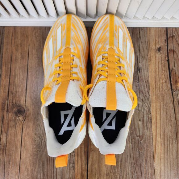 Adidas Adizero Football Cleats Mens Sz 11 White Team College Gold Sports GZ6916 main image 9